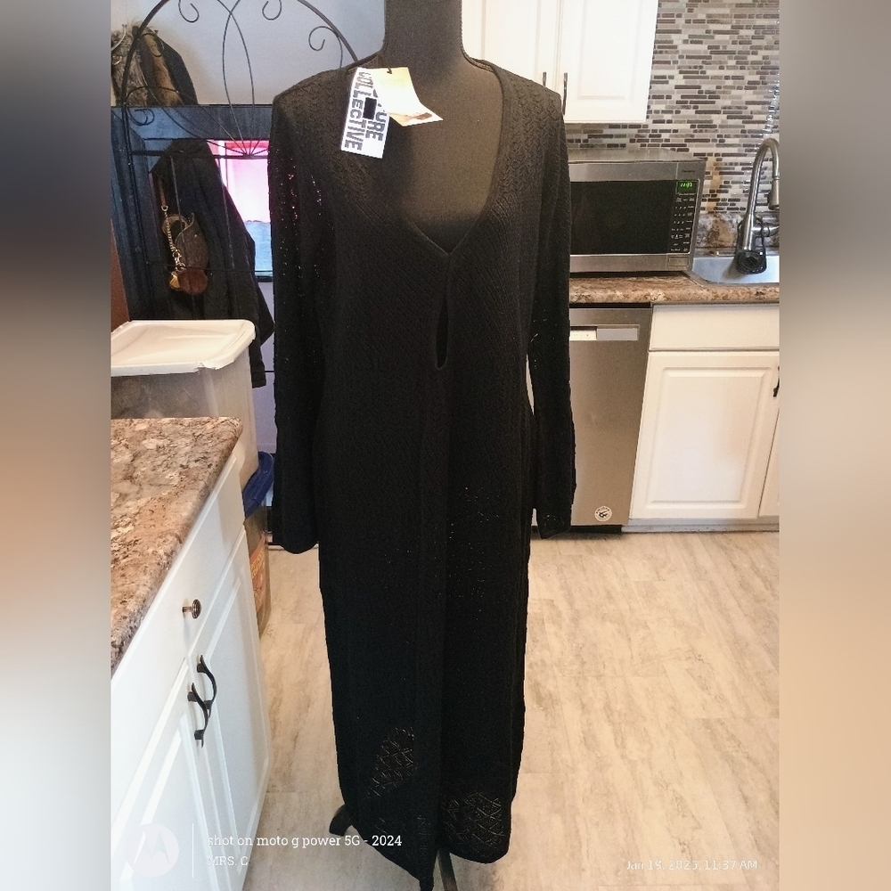 Jenny k Lopez women's swim dress cover up extra large new w tags. - Picture 2 of 12